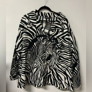 FASHQUE ZEBRA JACKET